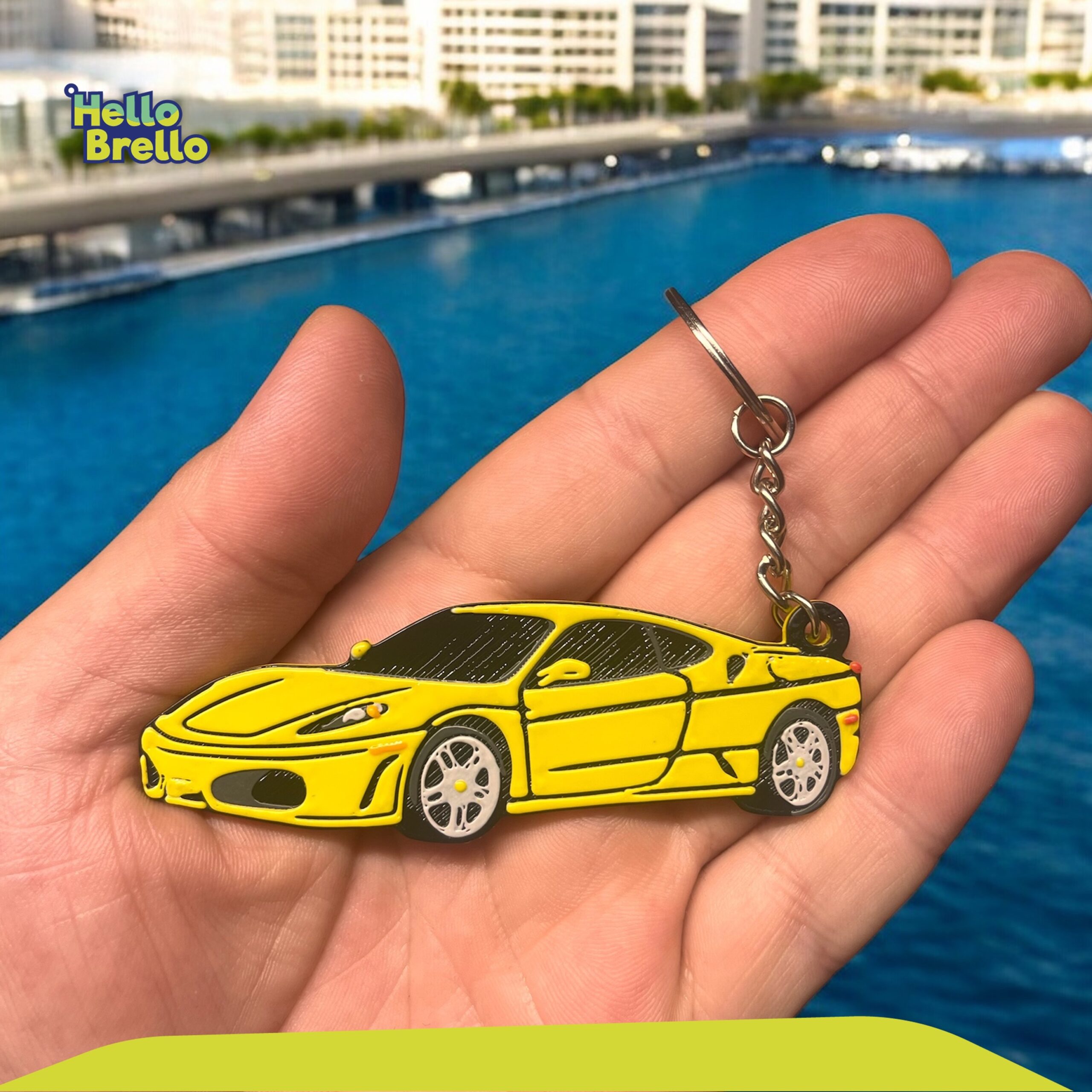 brelok Ferrari F430 na indywidualne zamówienie